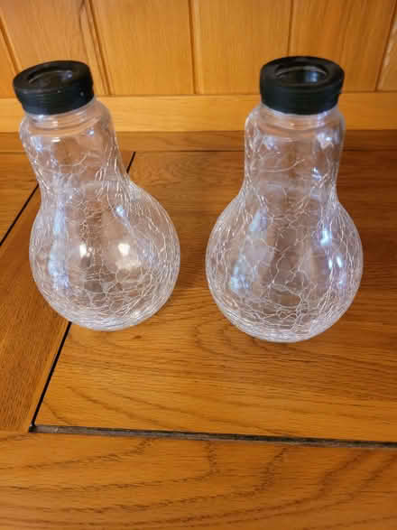 Photo of free Crackle glaze jars + Bottle/Cork Fairy Lights (Grange-over-Sands LA11) #3