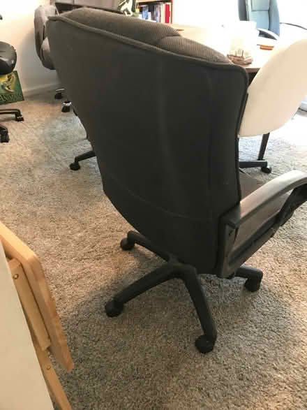 Photo of free 2 Rolling Office Chairs (bk) (Peachtree Corners) #2