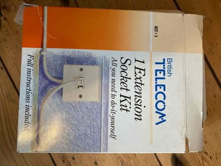 Photo of free Retro BT Extension Socket Kit (Woking) #1