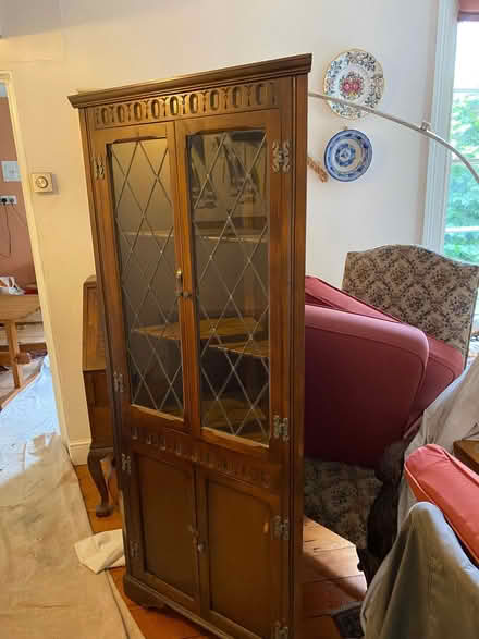 Photo of free Corner display cabinet (Grandpont OX1) #2