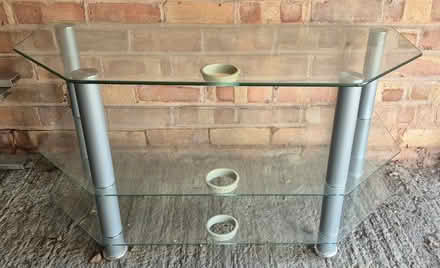 Photo of free Glass TV stand (Olton B92) #1