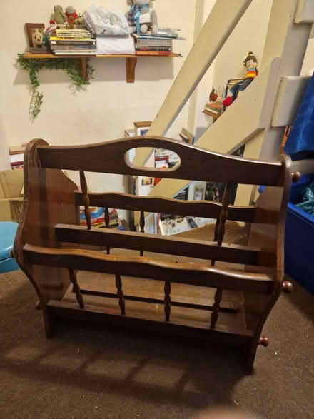 Photo of free Magazine rack (Barton/Headington, OX3)