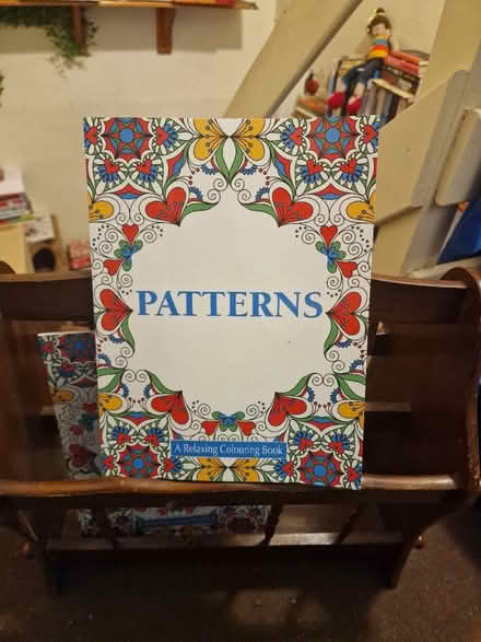 Photo of free 2x 'Patterns' Colouring Books (Barton/Headington, OX3)