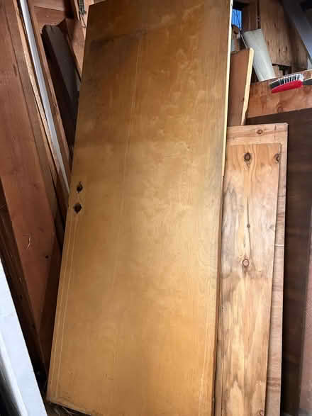 Photo of free Solid Wood Door with table legs (Walnut Creek) #2