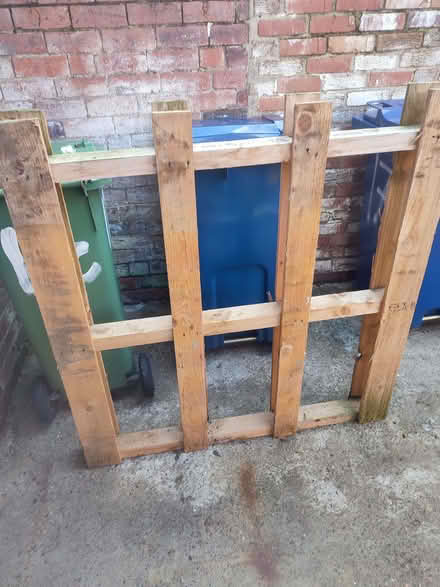 Photo of free 2 Wooden Pallets (Bensham NE8) #1