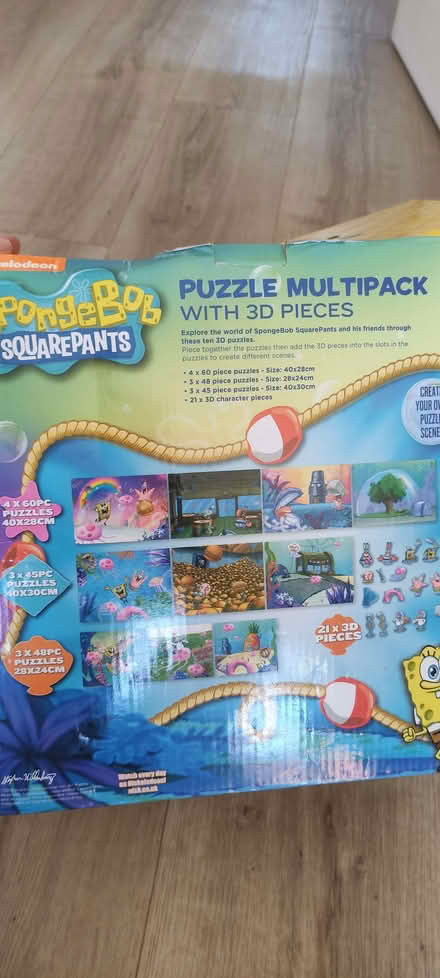 Photo of free SpongeBob puzzles (Milton OX13) #1