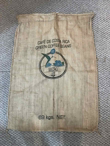 Photo of free 3x Burlap Coffee Bags (Wicker Park) #3