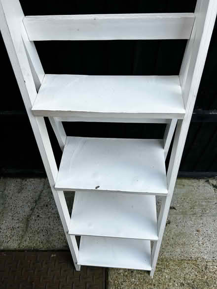 Photo of free White staircase shelves (SE26)