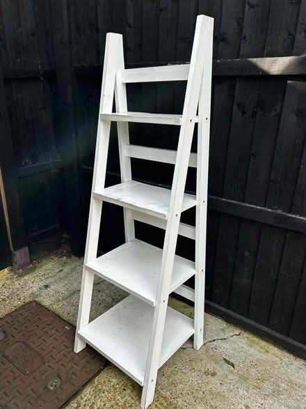 Photo of free White staircase shelves (SE26)