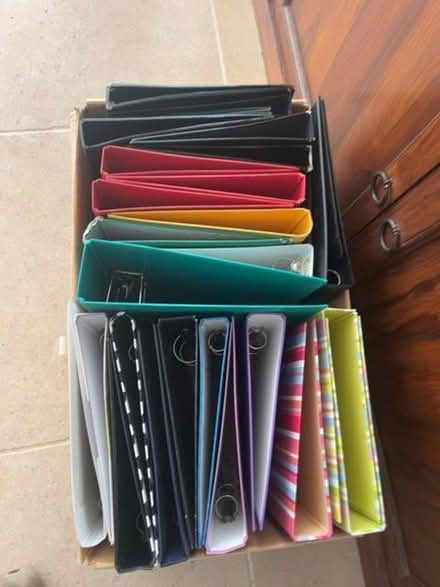 Photo of free Lever arch folders (Long Ditton KT7)