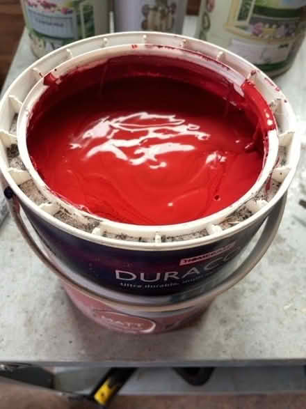 Photo of free Red emulsion paint 2.5 litre can (Odd Down) #1