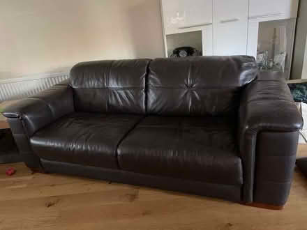 Photo of free Leather Sofa (Forest Hill OX33) #1