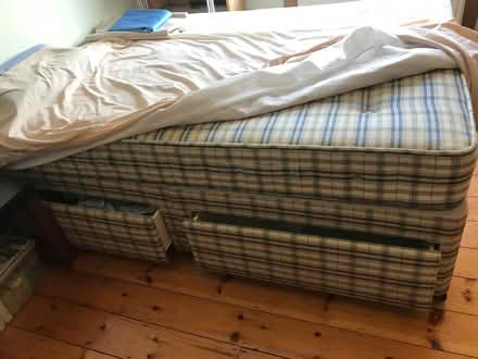 Photo of free Double Divan bed base (Enfield EN1) #2
