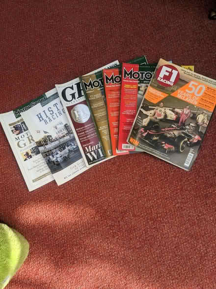 Photo of free 8 motorsport magazines (New Earswick YO32)