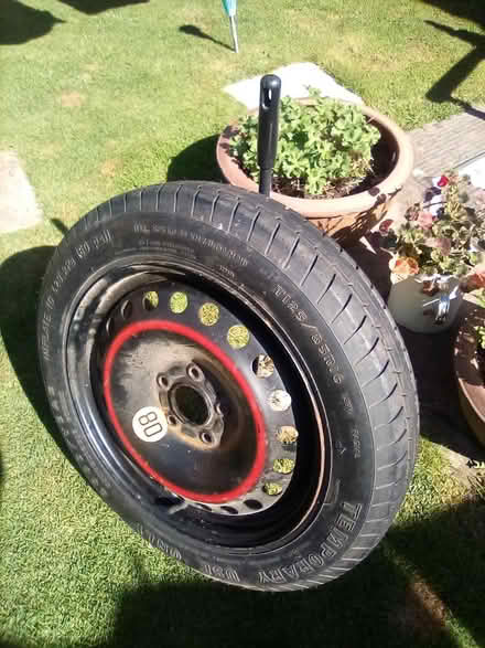 Photo of free Space saver wheel and tyre (Malvern WR14) #2