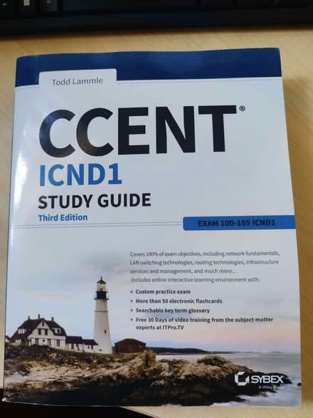 Photo of free Cisco CCENT Study Guide Exam 100-105 (West Farleigh ME15) #1