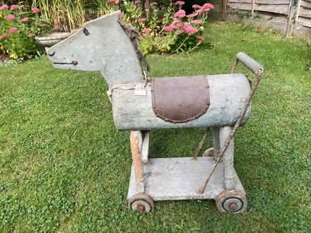 Photo of free Vintage wooden horse (Southdown AL5)