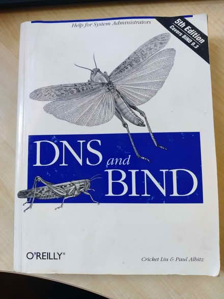 Photo of free DNS and BIND reference book. (West Farleigh ME15) #1