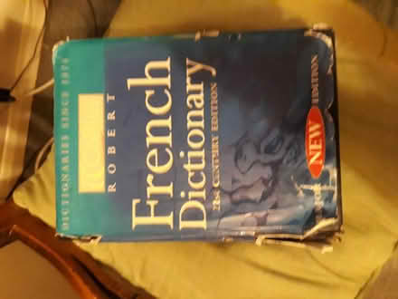 Photo of free Large Collins French Dictionary (Near Stokesley TS9)