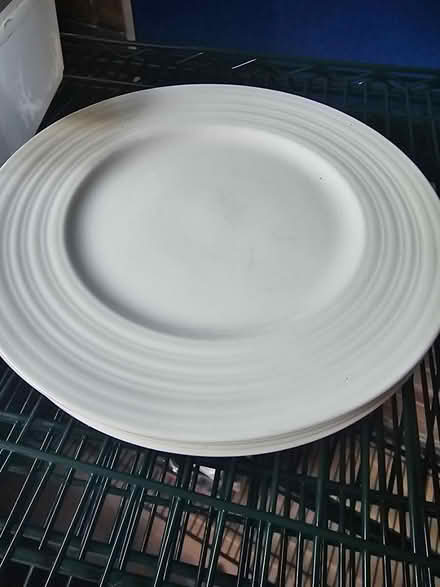 Photo of free White plates (Hook roundabout KT9) #1