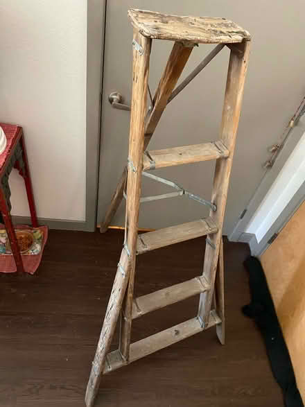 Photo of free Wooden ladder (Englewood) #2