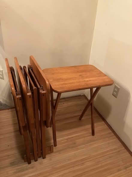 Photo of free TV Tables (East Arlington)