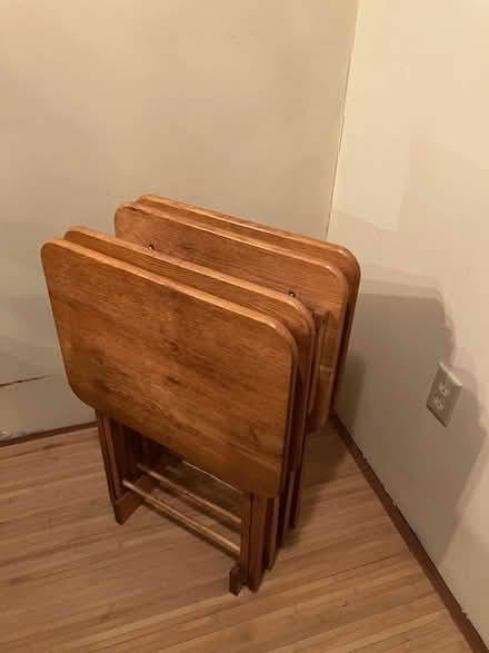 Photo of free TV Tables (East Arlington)