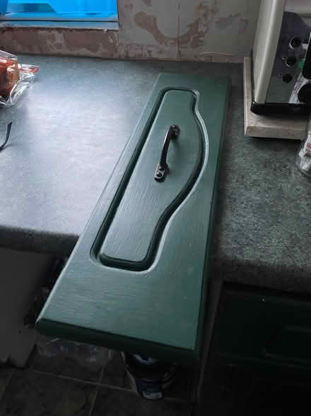 Photo of free Old kitchen cupboard doors and drawer fronts. (North Walsham NR28)