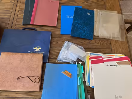 Photo of free Used stationery items (Morgan Hill) #1