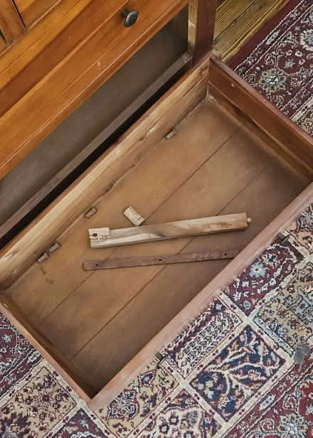 Photo of free Wooden chest of drawers (Templeogue, Dublin)