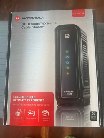 Photo of free Motorola cable modem SB6121 (Sunnyvale - Homestead/Mary) #1