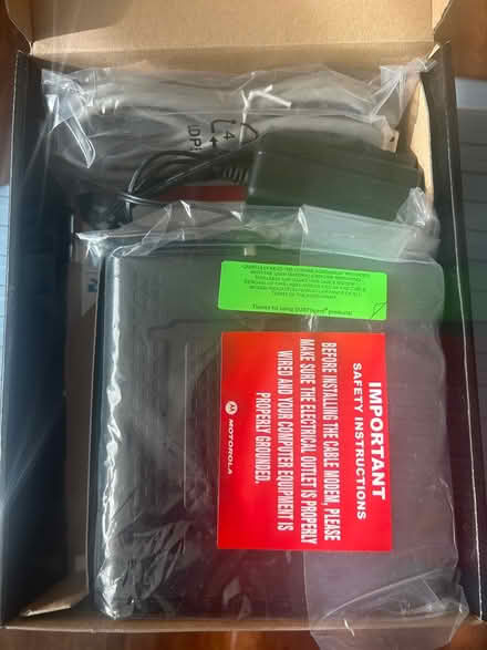 Photo of free Motorola cable modem SB6121 (Sunnyvale - Homestead/Mary) #3