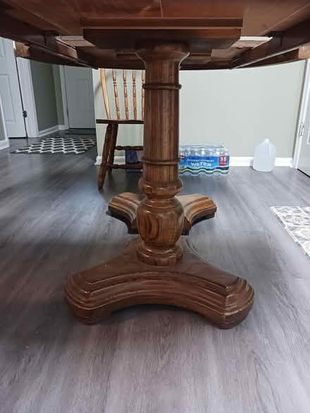 Photo of free Solid Oak Table & chairs (30083)