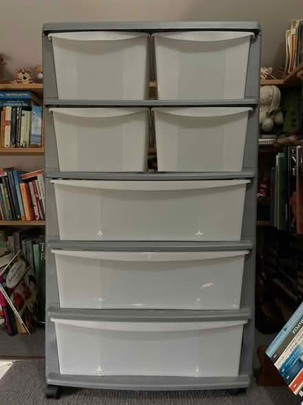 Photo of free Plastic drawer unit (Ware SG12)