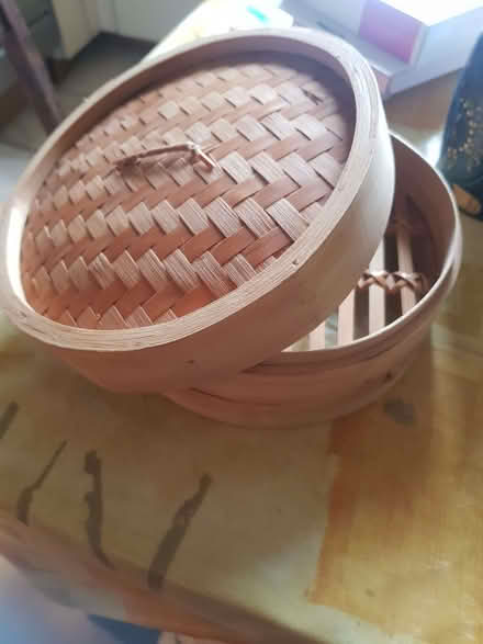 Photo of free Bamboo steamer basket for cooking (Corstorphine EH12) #1