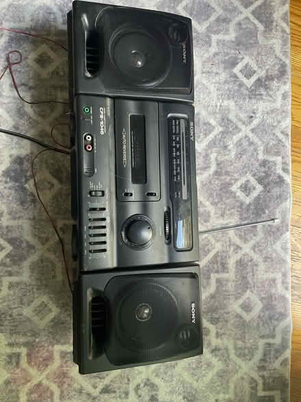 Photo of free Sony Boom Box (Hawthorne, NY) #2