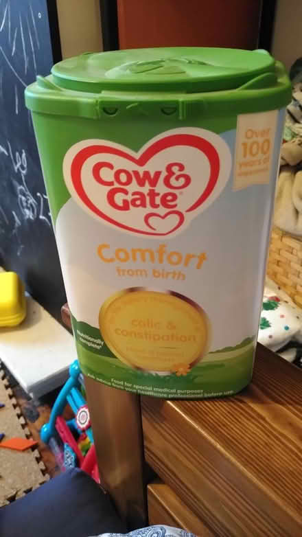 Photo of free Cow and gate comfort milk 2 x tubs (Downham)