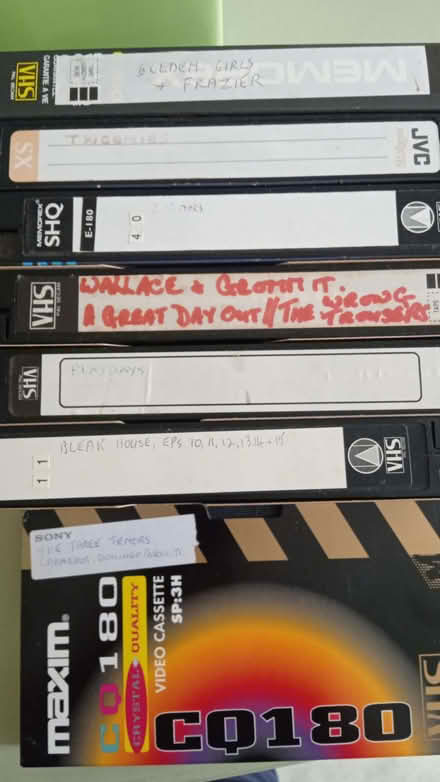 Photo of VHS Tapes or Betamax tapes (Inverness IV3) #4