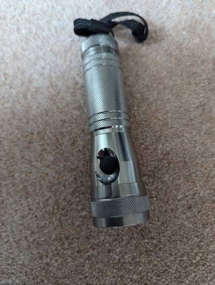 Photo of free Small metal torch (Sidmouth) #2