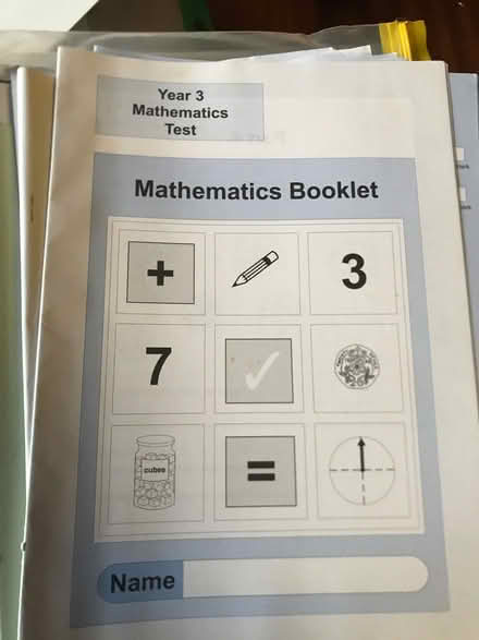 Photo of free Old Standard Assessment Tests, booklets and worksheets. (Goring-by-Sea BN12) #4