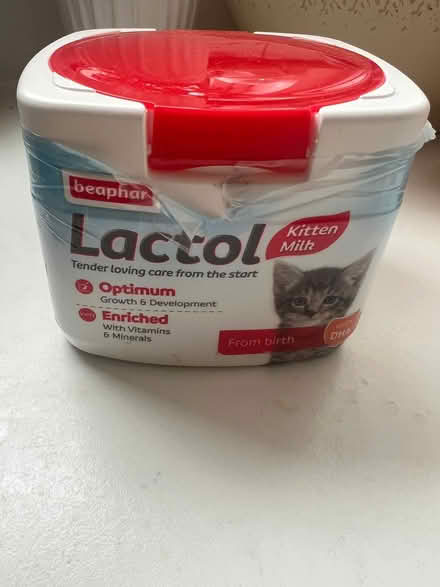 Photo of free Kitten milk almost full (East Finchley) #1