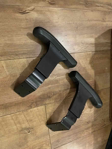 Photo of free Armrests for office chair (Hackbridge SM6)