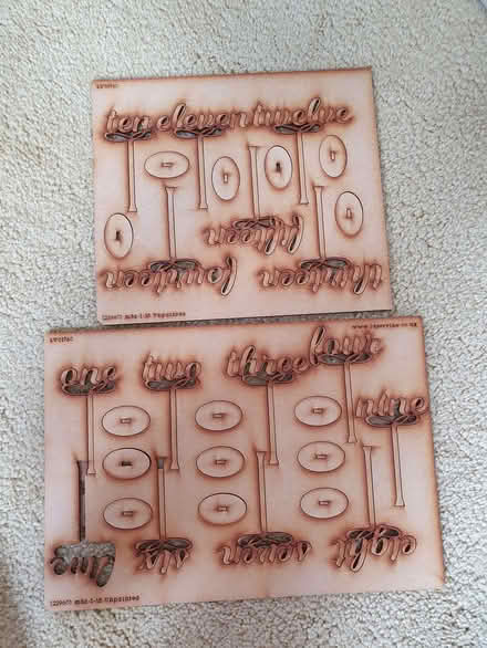 Photo of free Rustic table numbers - NO 5! (Milber TQ12) #3