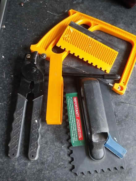 Photo of free Tiling tools (Tettenhall)