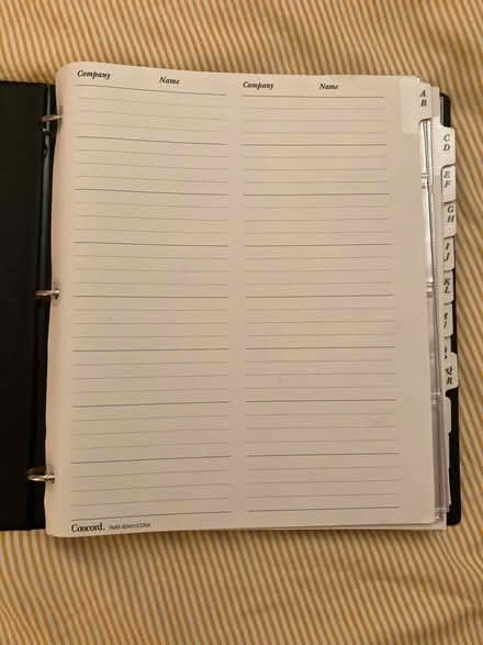 Photo of free A-Z Business Card Book (Woking) #2