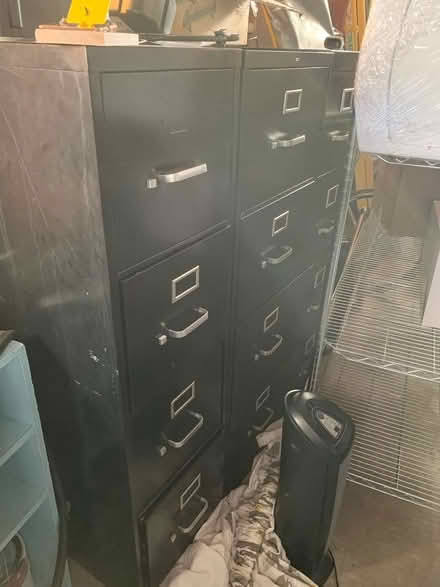 Photo of free File cabinets (3) (Sunnyvale Hollenbeck)