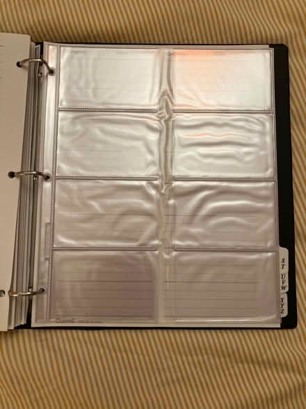 Photo of free A-Z Business Card Book (Woking) #3