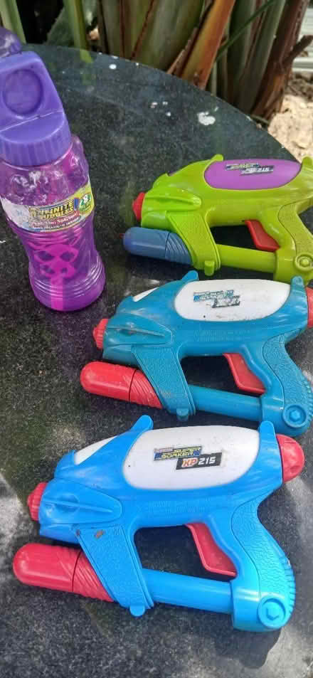 Photo of free Squirter guns and bubble guns (Longwood) #2