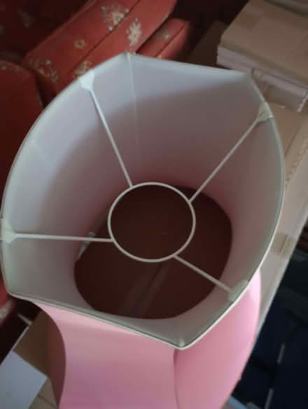 Photo of free Large lampshade - recover project? (Bromham MK43) #1