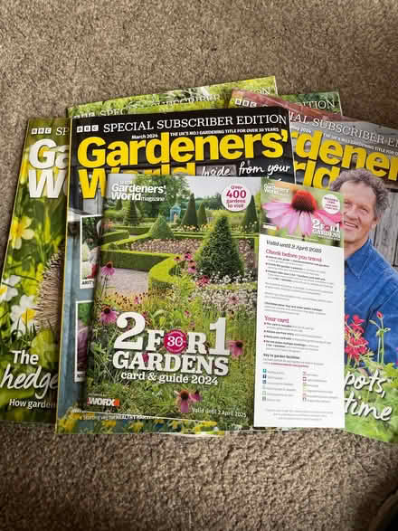 Photo of free Gardeners world plus 241 card (Allerton L18)